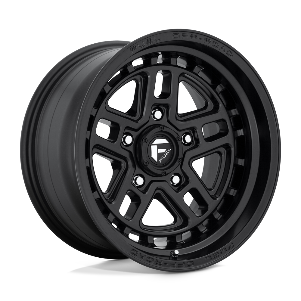 Fuel 1Pc D667 Nitro 17X9 -12 Matte Black
