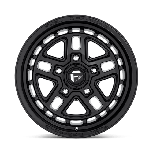 Fuel 1Pc D667 Nitro 17X9 -12 Matte Black