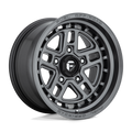 Fuel 1Pc D668 Nitro 17X9 -12 Matte Gun Metal