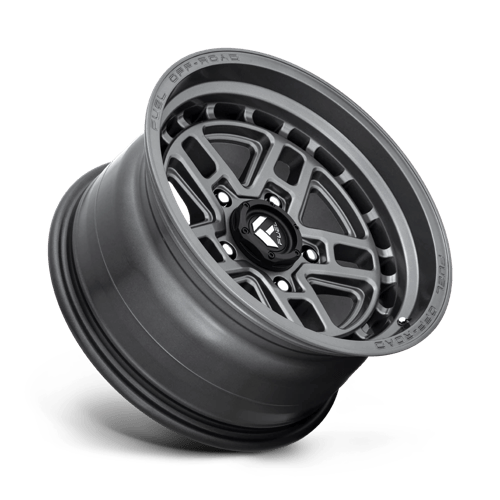 Fuel 1Pc D668 Nitro 17X9 +1 Matte Gun Metal