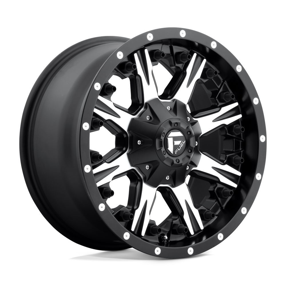 Fuel 1Pc D541 Nutz 18X9 +1 Matte Black Machined