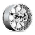 Fuel 1Pc D508 Octane 20X12 -44 Chrome