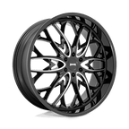 Dub 1Pc S263 Og 26X10 +25 Gloss Black Milled
