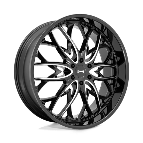 Dub 1Pc S263 Og 26X10 +25 Gloss Black Milled