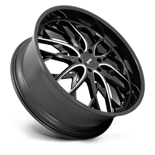 Dub 1Pc S263 Og 26X10 +25 Gloss Black Milled