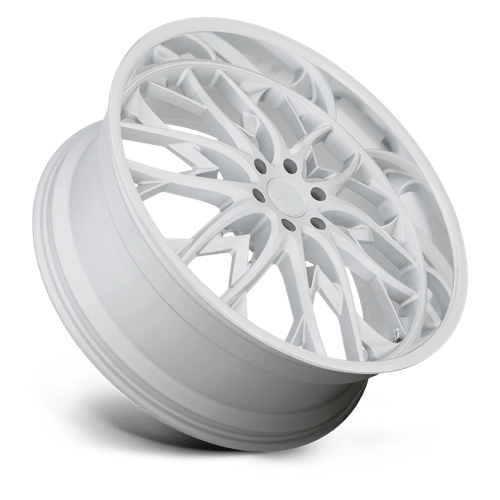 Dub 1Pc S264 Og 26X10 +30 Silver W/ Diamond Cut Lip