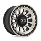 Xd Xd856 Omega 20X10 -18 Satin Black W/ Bronze Tint