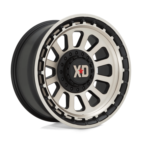 Xd Xd856 Omega 20X10 -18 Satin Black W/ Bronze Tint