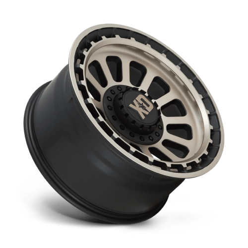 Xd Xd856 Omega 20X10 -18 Satin Black W/ Bronze Tint