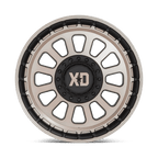 Xd Xd856 Omega 20X10 -18 Satin Black W/ Bronze Tint