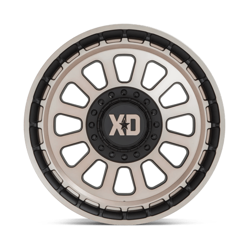 Xd Xd856 Omega 20X10 -18 Satin Black W/ Bronze Tint