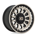 Xd Xd856 Omega 20X10 -18 Satin Black W/ Bronze Tint