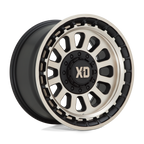 Xd Xd856 Omega 17X9 +18 Satin Black W/ Bronze Tint
