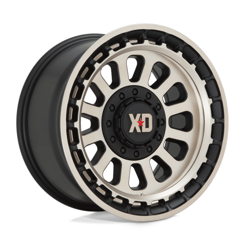 Xd Xd856 Omega 20X10 -18 Satin Black W/ Bronze Tint