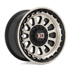 Xd Xd856 Omega 20X10 -18 Satin Black W/ Bronze Tint