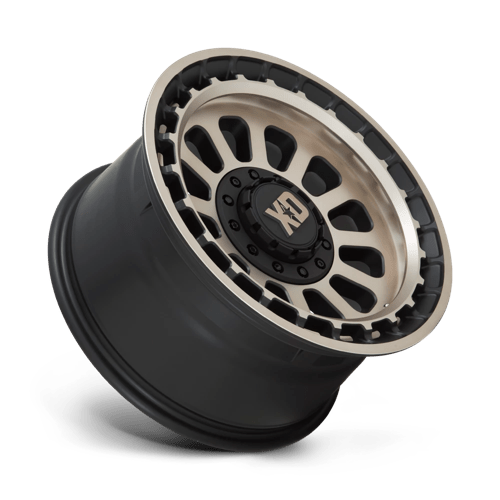 Xd Xd856 Omega 17X9 +0 Satin Black W/ Bronze Tint
