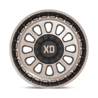 Xd Xd856 Omega 20X10 -18 Satin Black W/ Bronze Tint