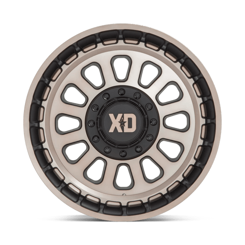 Xd Xd856 Omega 20X10 -18 Satin Black W/ Bronze Tint