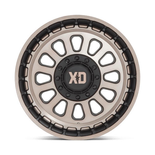 Xd Xd856 Omega 20X10 -18 Satin Black Mach Lip Red Tint