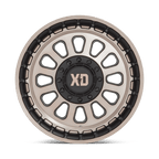 Xd Xd856 Omega 17X9 +0 Satin Black W/ Bronze Tint