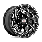 Xd Xd860 Onslaught 20X9 +0 Gloss Black Milled