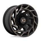 Xd Xd860 Onslaught 17X9 -12 Satin Black W/ Bronze Tint