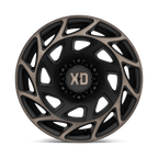Xd Xd860 Onslaught 20X10 -18 Satin Black W/ Bronze Tint