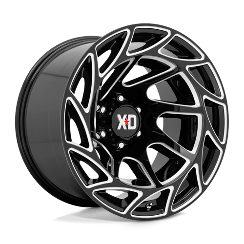 Xd Xd860 Onslaught 20X12 -44 Gloss Black Milled