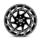 Xd Xd860 Onslaught 20X12 -44 Gloss Black Milled