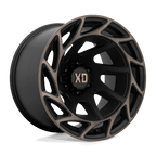 Xd Xd860 Onslaught 20X12 -44 Satin Black W/ Bronze Tint
