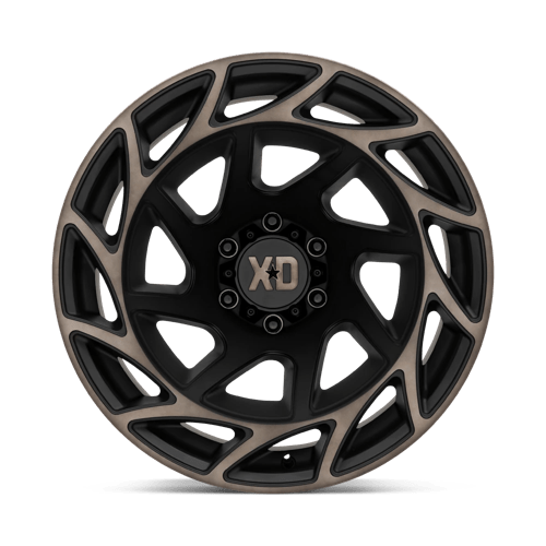 Xd Xd860 Onslaught 20X12 -44 Satin Black W/ Bronze Tint