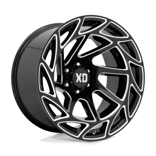 Xd Xd860 Onslaught 22X12 -44 Gloss Black Milled