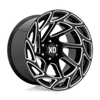 Xd Xd860 Onslaught 22X12 -44 Gloss Black Milled