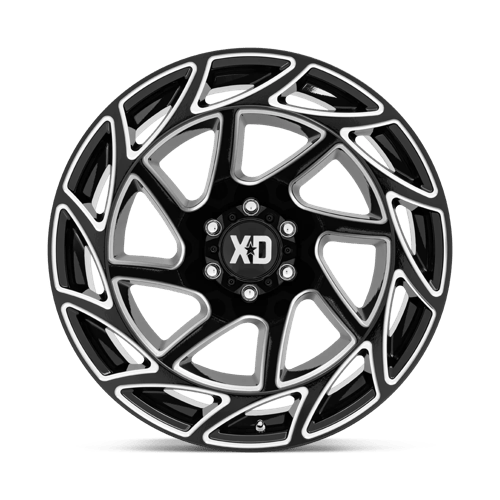 Xd Xd860 Onslaught 22X12 -44 Gloss Black Milled