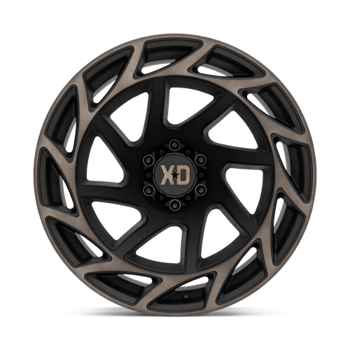 Xd Xd860 Onslaught 22X12 -44 Satin Black W/ Bronze Tint