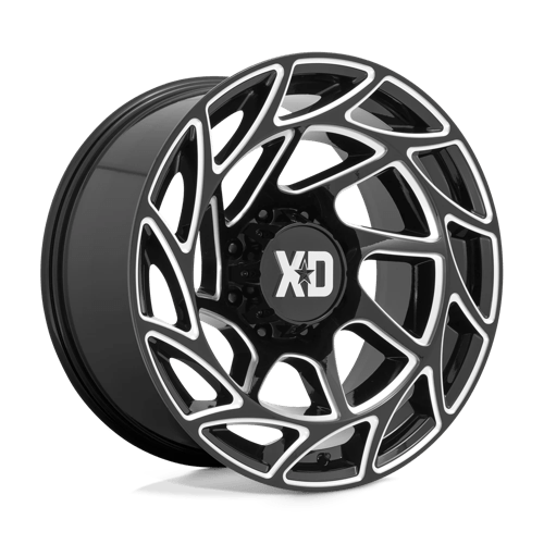 Xd Xd860 Onslaught 20X10 -18 Gloss Black Milled