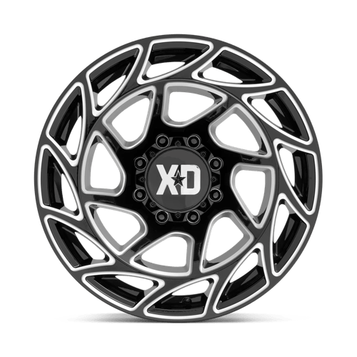 Xd Xd860 Onslaught 20X10 -18 Gloss Black Milled