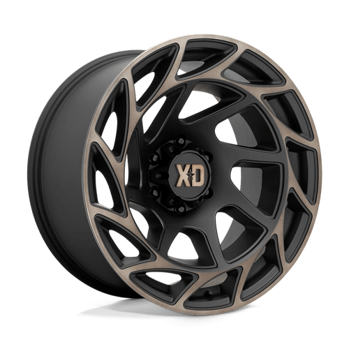 Xd Xd860 Onslaught 20X10 -18 Satin Black W/ Bronze Tint