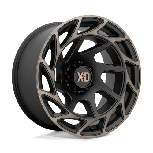 Xd Xd860 Onslaught 20X10 -18 Satin Black W/ Bronze Tint