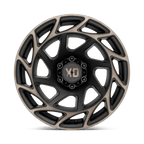 Xd Xd860 Onslaught 20X10 -18 Satin Black W/ Bronze Tint