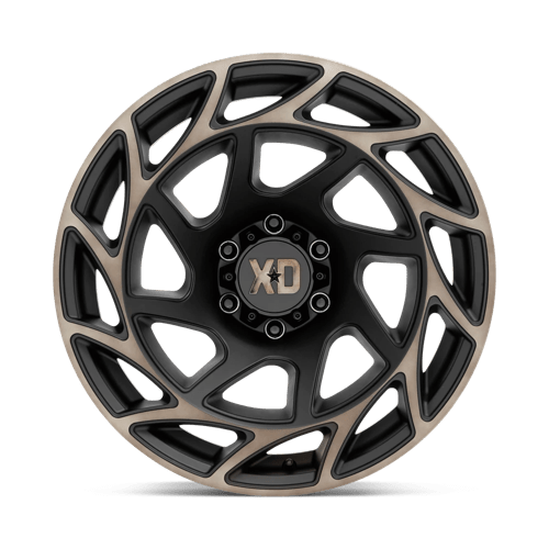 Xd Xd860 Onslaught 20X10 -18 Satin Black W/ Bronze Tint