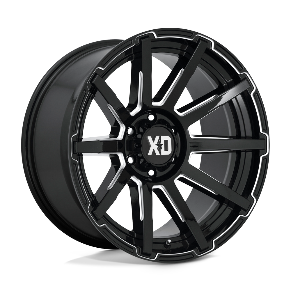 Xd Xd847 Outbreak 22X10 -18 Gloss Black Milled