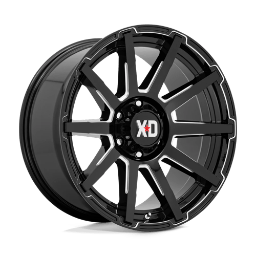 Xd Xd847 Outbreak 20X10 +12 Gloss Black Milled
