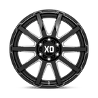 Xd Xd847 Outbreak 20X10 +12 Gloss Black Milled
