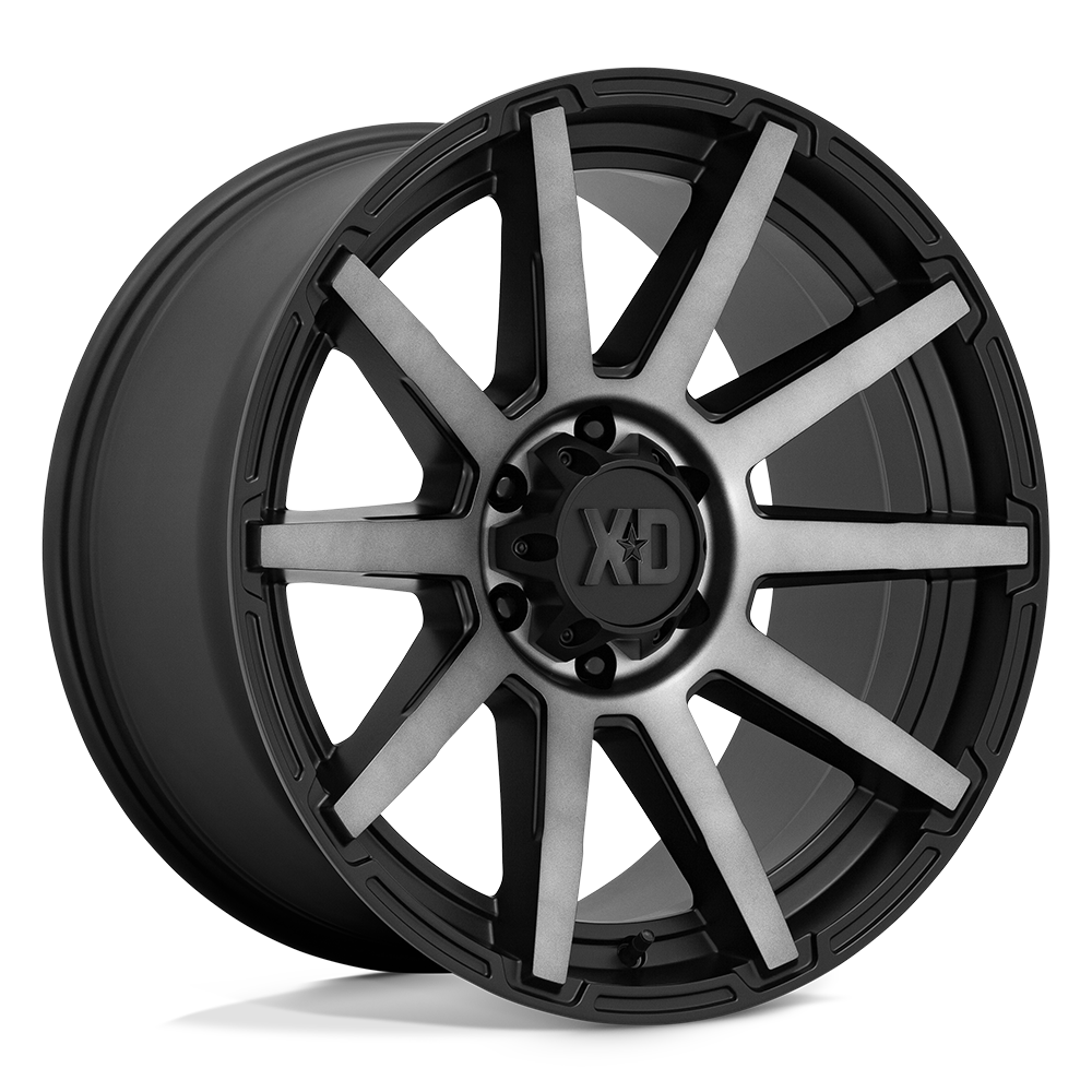 Xd Xd847 Outbreak 17X8 +35 Satin Black W/ Gray Tint
