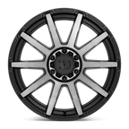 Xd Xd847 Outbreak 20X10 +12 Satin Black W/ Gray Tint