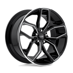 Foose 1Pc F150 Outcast 20X10 +40 Gloss Black Milled