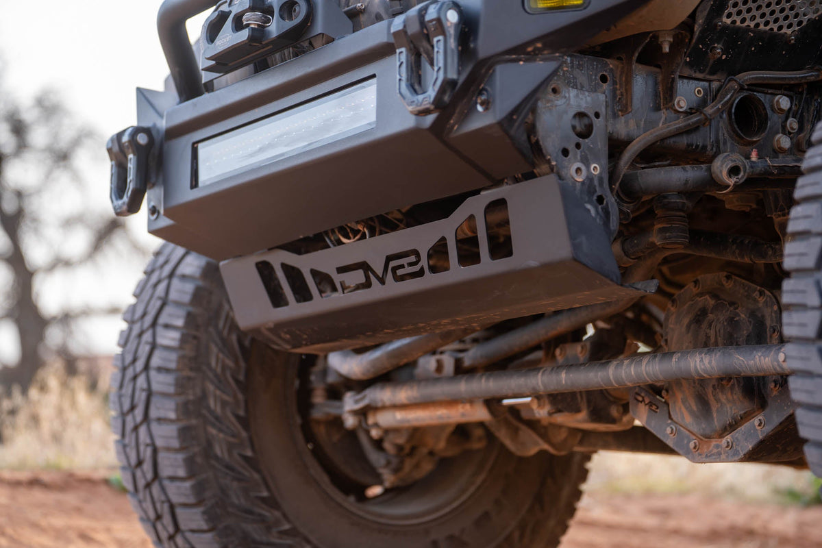 JL/JT Front Bumper Sway-Bar Disconnect Motor Skid Plate