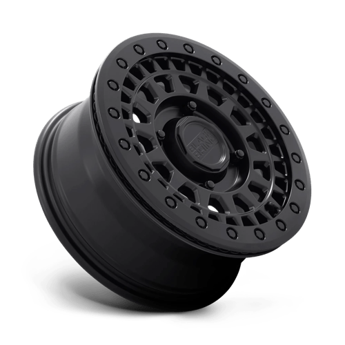Black Rhino Hard Alloys - Utv Parker Utv Beadlock 15X7 +36 Candy Red W/ Black Bead Ring