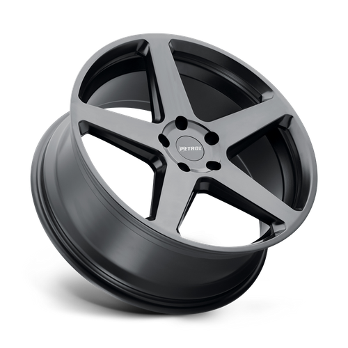 Petrol P2C 18X8 +40 Semi Gloss Black